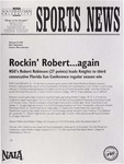 NSU Sports News - 1998-02-14 - Men's Basketball - "Rockin' Robert ... again" by Nova Southeastern University