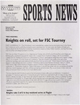 NSU Sports News - 1998-02-17 - Weekly Update - Men's Basketball; Baseball; Softball by Nova Southeastern University