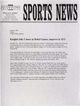 NSU Sports News - 1998-03-06 - Softball - "Knights take 2 more at Rebel Games, improve to 15-3" by Nova Southeastern University