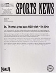 NSU Sports News - 1998-03-13 - Baseball - "St. Thomas gets past NSU with 4 in 10th" by Nova Southeastern University