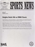 NSU Sports News - 1998-03-15 - Men's Golf - "Knights finish 14th at ERAU Classic" by Nova Southeastern University