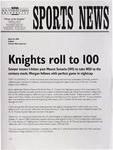 NSU Sports News - 1998-03-19 - Softball - "Knights roll to 100" by Nova Southeastern University