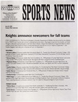 NSU Sports News - 1998-06-25 - "Knights announce newcomers for fall teams" by Nova Southeastern University