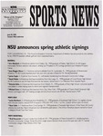NSU Sports News - 1998-06-30 - "NSU announces spring athletic signings" by Nova Southeastern University
