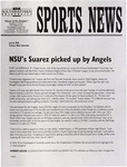 NSU Sports News - 1998-07-16 - "NSU's Suarez picked up by Angels" by Nova Southeastern University