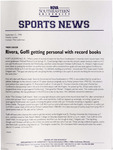 NSU Sports News - 1998-09-21 - Weekly Update - Men's Soccer; Volleyball; Women's Soccer by Nova Southeastern University