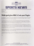 NSU Sports News - 1998-10-10 - Men's Soccer - 