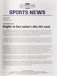 NSU Sports News - 1998-10-12 - Weekly Update - Men's/Women's Soccer; Volleyball; Men's Basketball; Baseball/Softball