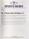 NSU Sports News - 1998-10-18 - Men's Soccer - 