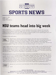 NSU Sports News - 1998-10-19 - Weekly Update - Men's Golf; Men's Basketball; Baseball/Softball - 