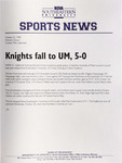 NSU Sports News - 1998-10-23 - Women's Soccer - 