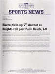 NSU Sports News - 1998-10-31 - Men's Soccer - 