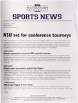 NSU Sports News - 1998-11-02 - Weekly Update - Cross Country; Men's Soccer; Women's Soccer; Volleyball; Men's Basketball; Women's Basketball; Operations
