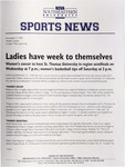 NSU Sports News - 1998-11-09 - Weekly Update - Women's Soccer;  Women's Basketball; Baseball/Softball; NSU SportsBeat - 