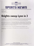 NSU Sports News - 1998-11-17 - Women's Volleyball - 