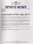 NSU Sports News - 1998-12-05 - Men's Basketball - 
