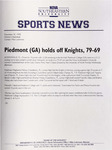 NSU Sports News - 1998-12-30 - Women's Basketball - 