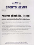 NSU Sports News - 1999-02-13 - Women's Basketball - 