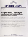 NSU Sports News - 1999-03-12 - Softball - 