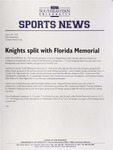 NSU Sports News - 1999-03-20 - Men's Basketball - 
