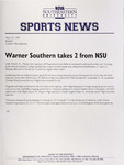 NSU Sports News - 1999-03-27 - Baseball - 