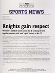 NSU Sports News - 1999-03-30 - Softball; Men's Golf - 