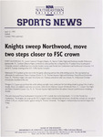 NSU Sports News - 1999-04-13 - Softball - 