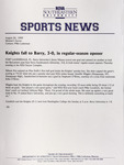 NSU Sports News - 1999-08-26 - Women's Soccer - 