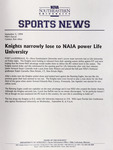 NSU Sports News - 1999-09-03 - Men's Soccer - 