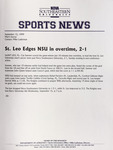 NSU Sports News - 1999-09-12 - Men's Soccer - 