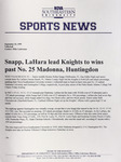 NSU Sports News - 1999-09-24 - Volleyball - 