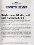 NSU Sports News - 1999-09-27 - Men's Soccer - 