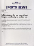 NSU Sports News - 1999-10-04 - Volleyball - 