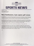 NSU Sports News - 1999-10-12 - Men's and Women's Golf - 