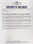 NSU Sports News - 1999-10-13 - Men's Soccer - 