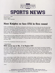 NSU Sports News - 1999-11-08 - Weekly Update - Volleyball; Women's Soccer; Soccer; Baseball Camps - 