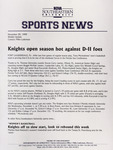 NSU Sports News - 1999-11-29 - Weekly Update - Women's Basketball - 