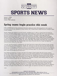 NSU Sports News - 2000-01-03 - Weekly Update - Softball; Basketball - 