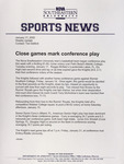 NSU Sports News - 2000-01-17 - Weekly Update - Basketball - 