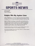 NSU Sports News - 2000-01-25 - Men's Basketball - 