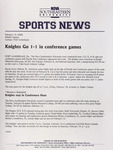 NSU Sports News - 2000-02-14 - Weekly Update - Men's Basketball; Women's Basketball; Baseball; Softball - 