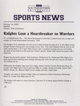 NSU Sports News - 2000-02-16 - Baseball - 