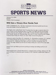 NSU Sports News - 2000-02-22 - Baseball - 