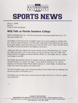 NSU Sports News - 2000-03-07 - Baseball - 