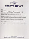 NSU Sports News - 2000-03-21 - Baseball - 