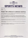 NSU Sports News - 2000-03-24 - Baseball - 