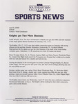 NSU Sports News - 2000-04-08 - Softball - 