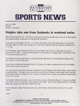 NSU Sports News - 2000-04-16 - Baseball - 