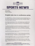 NSU Sports News - 2000-04-22 - Baseball Update - 