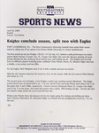NSU Sports News - 2000-04-28 - Baseball - 